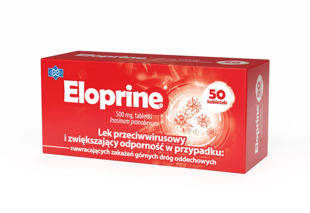 Eloprine 500 mg x 50 tabletki