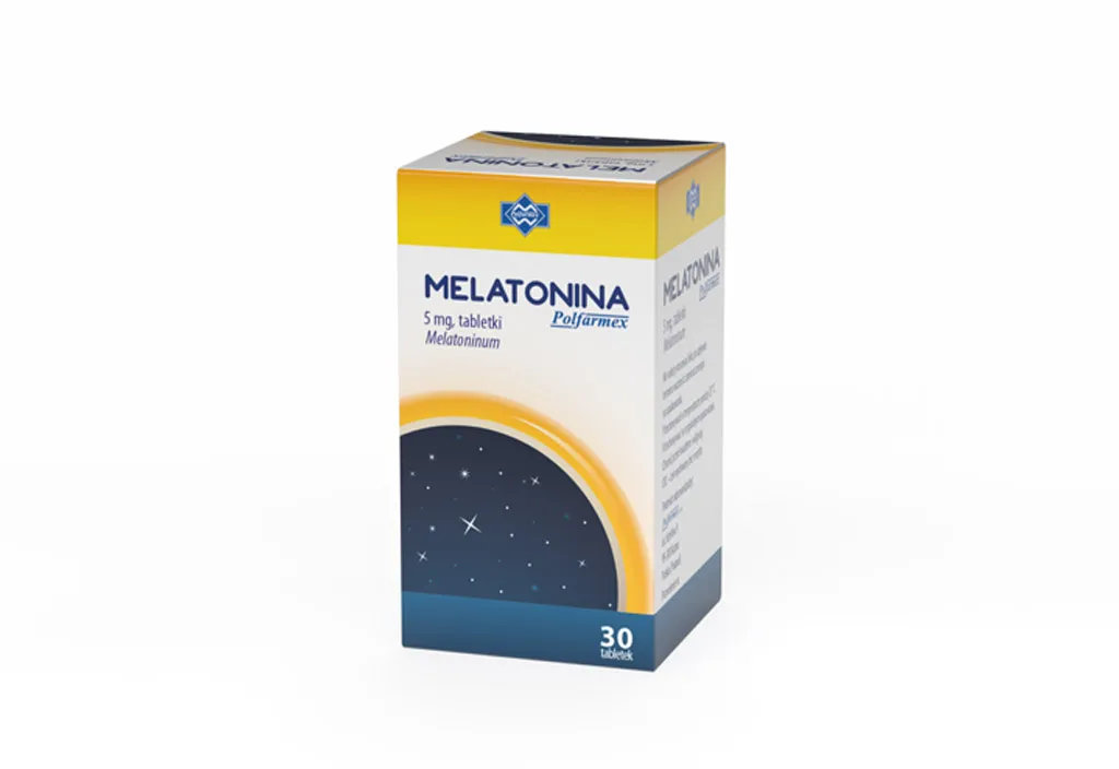Melatonina Polfarmex 5mg+30 tabletek
