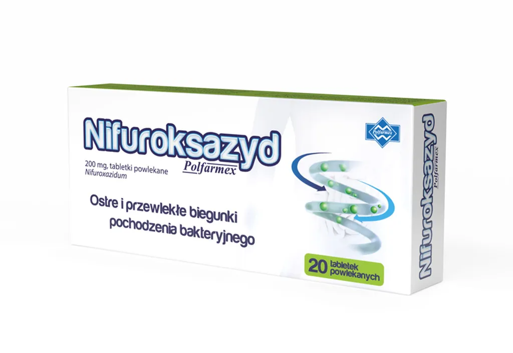 Nifuroksazyd Polafrmex 200 mg
